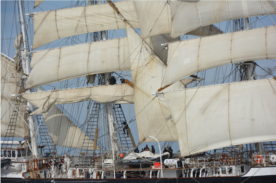 Belem toutes voiles dehors