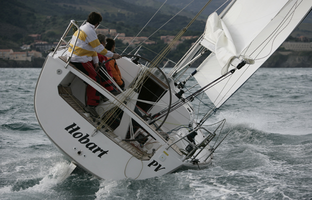 PHOTO © JEAN-MARIE LIOT VOILE MAGAZINE 100 MILLES A BORD DE L'ELAN 340 ARGELES (FR) / ESTARTIT (ESP)