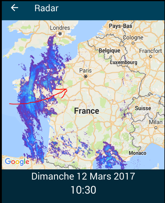WET 4 Radar Pluie